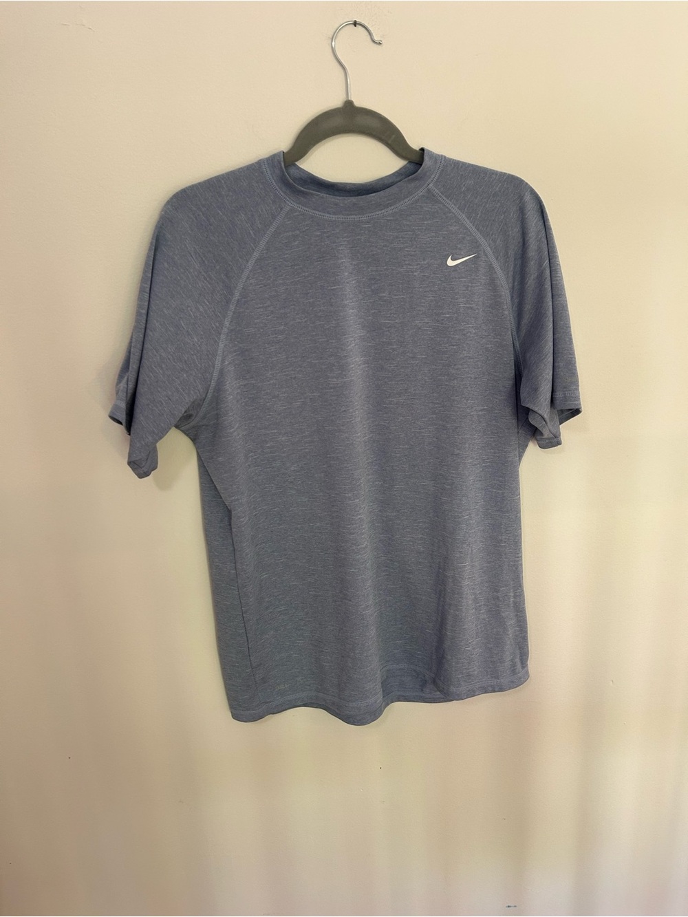 Nike Short-Sleeve Blueish Grey Dri Fit Tee